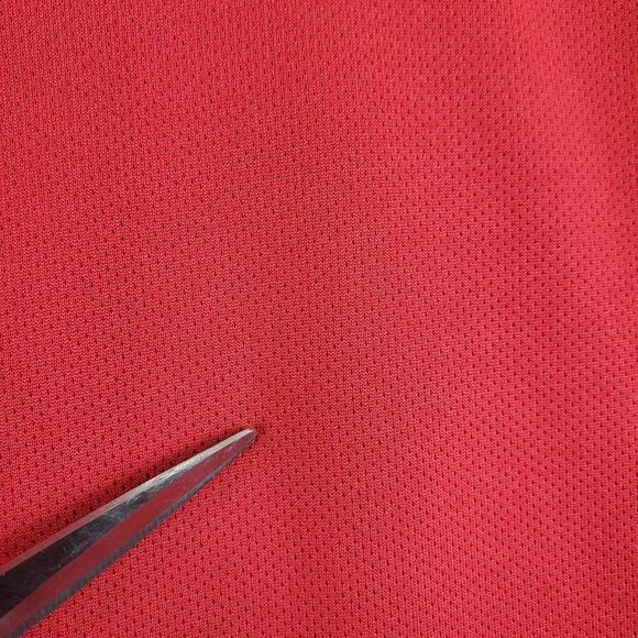 Vtg Hudsons Bay Co Polo Mens Large Red Canada Olympic Team Maple Leaf Golf Shirt - Picture 3 of 13